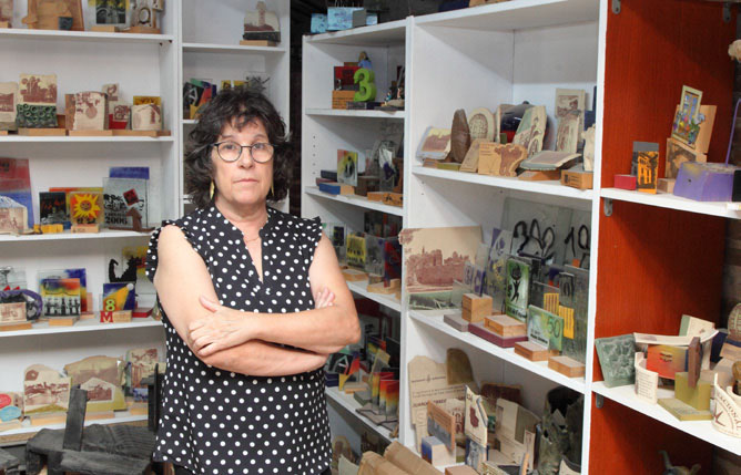 Roser Nadal en una sessió de treball