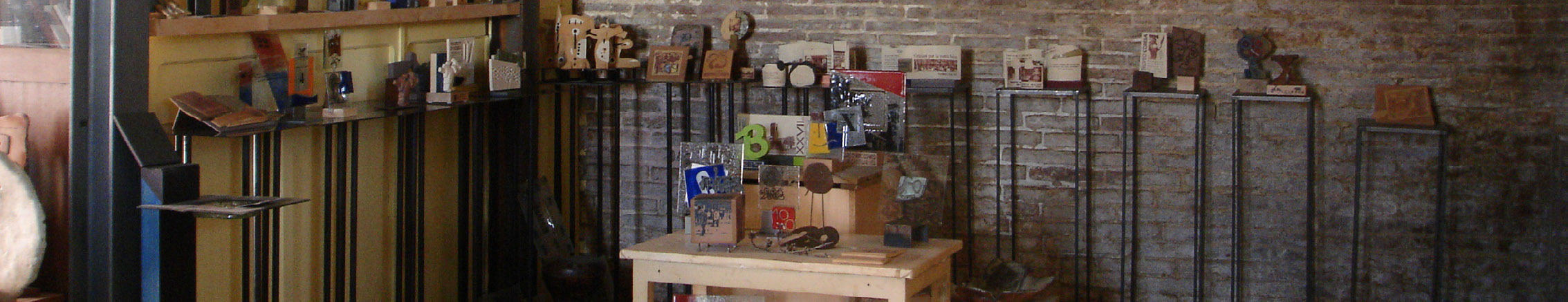 Vista del taller amb guardons